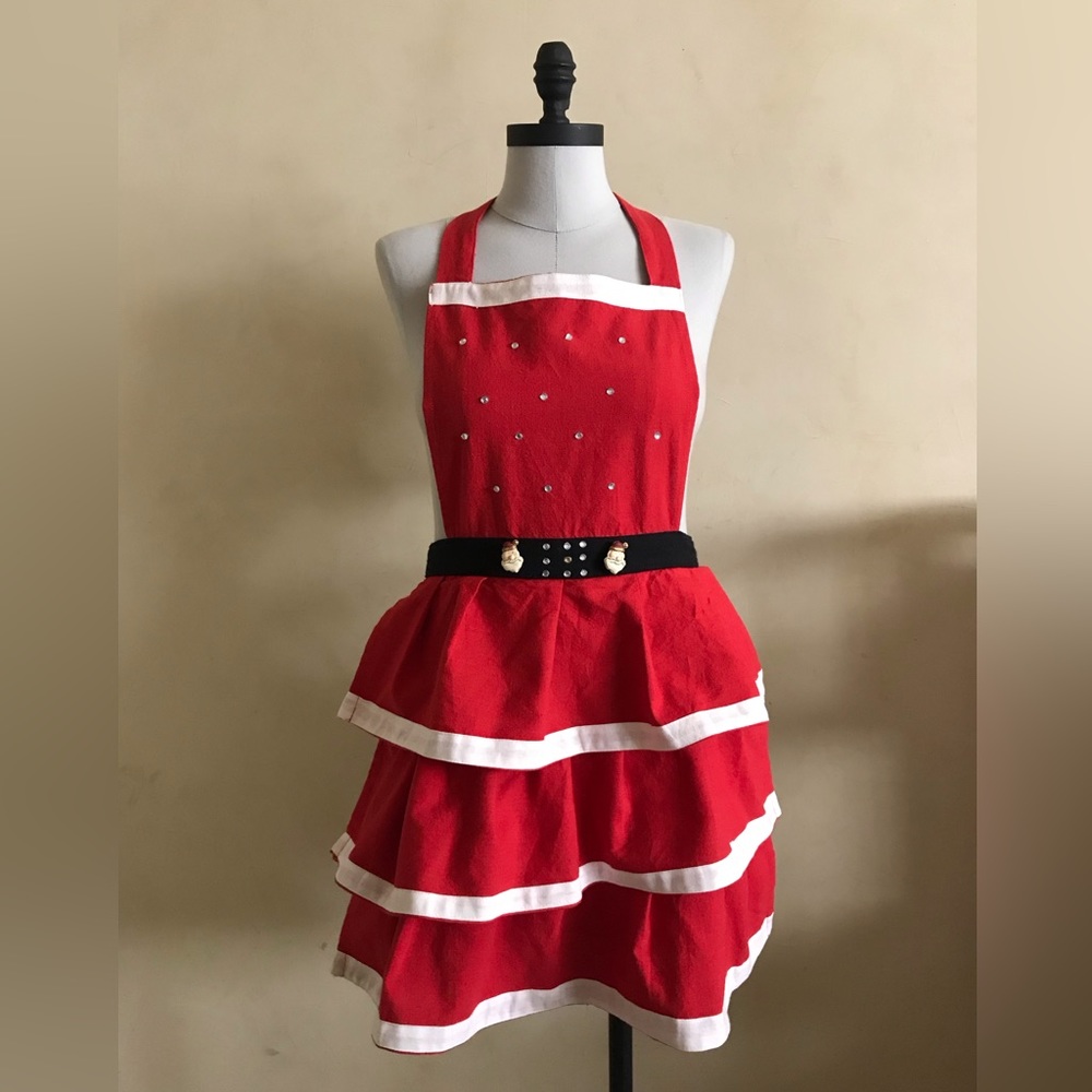 Christmas Santa Kitchen Apron